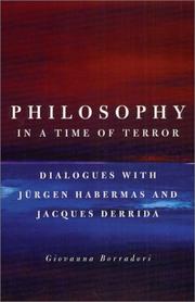 Cover of: Philosophy in a Time of Terror: Dialogues with Jurgen Habermas and Jacques Derrida