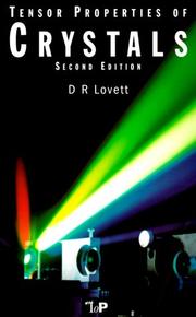 Tensor properties of crystals by D. R. Lovett