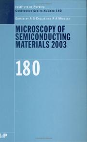 Microscopy of semiconducting materials 2003 : proceedings of the Institute of Physics conference, Cambridge University, 31 March - 3 April 2003