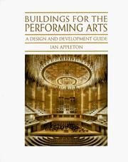 Buildings for the performing arts by Ian Appleton