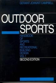 Handbook of sports and recreational building design