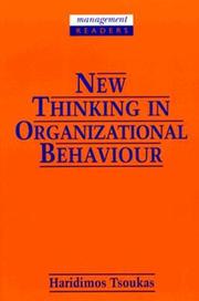 New thinking in organizational behaviour : from social engineering to reflective action