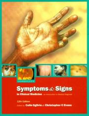 Chamberlain's symptoms and signs in clinical medicine : an introduction to medical diagnosis