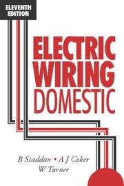 Electric wiring: domestic