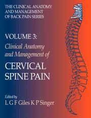 Cover of: Clinical anatomy and management of cervical spine pain