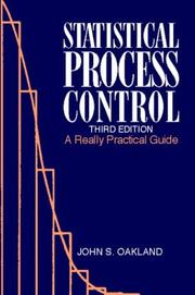Statistical process control by John S. Oakland