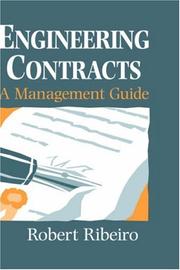 Cover of: Engineering contracts