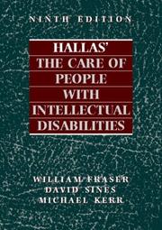 Cover of: Hallas' the care of people with intellectual disabilities.
