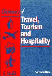 Dictionary of travel, tourism and hospitality