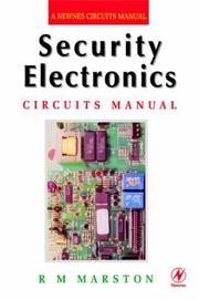 Cover of: Security electronics circuits manual