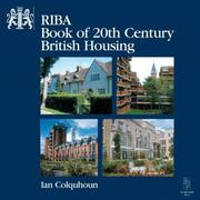 Cover of: RIBA book of 20th century British housing