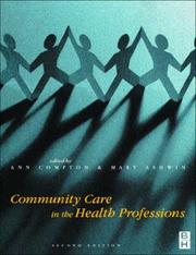 Cover of: Community Care for Health Professionals