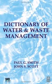 Dictionary of water and waste management