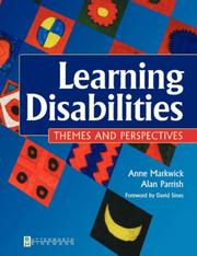 Cover of: Learning Disabilities by 