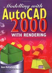 Cover of: Modelling with AutoCAD 2000