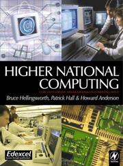 Cover of: Higher national computing by Bruce Hellingsworth
