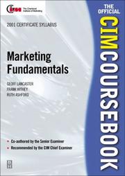 Cover of: Marketing Fundamentals (CIM Coursebook)
