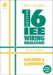 IEE wiring regulations : explained and illustrated