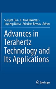 Cover of: Advances in Terahertz Technology and Its Applications
