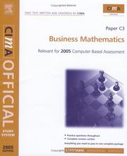 CIMA certificate level. C3, Business mathematics