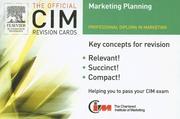 CIM Professional Diploma in Marketing. Marketing planning