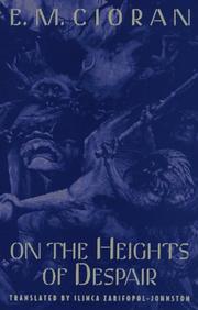 Cover of: On the Heights of Despair