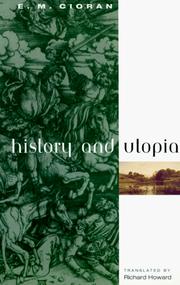 Cover of: History and utopia