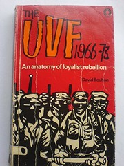 Cover of: The UVF, 1966-73: an anatomy of loyalist rebellion.
