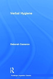 Cover of: Verbal hygiene