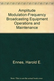 Cover of: AM-FM broadcasting: equipment, operations and maintenance.