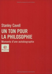 Cover of: Ton pour la philosophie