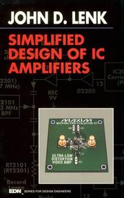 Simplified design of IC amplifiers