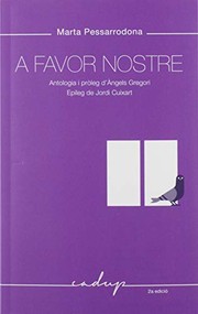 Cover of: A favor nostre