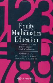 Equity in mathematics education by Gabriele Kaiser, Pat Rogers
