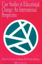 Cover of: Case studies in educational change: an international perspective