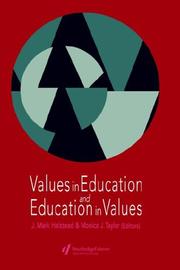 Values in education and education in values