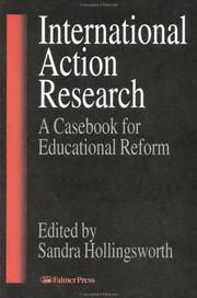 Cover of: International action research: a casebook for educational reform