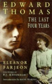 Edward Thomas by Eleanor Farjeon