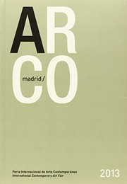 Cover of: Catálogo ARCOmadrid, 2013