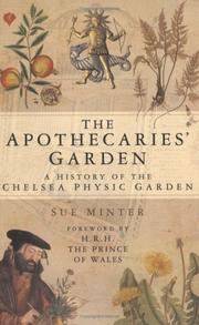 Cover of: The apothecaries' garden