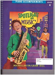 Cover of: Soptlight on Music Piano Accompaniments Grade 4