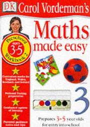 Maths made easy. Preschool, Ages 3-5