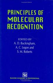 Cover of: Principles of molecular recognition