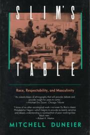 Cover of: Slim's Table: Race, Respectability, and Masculinity