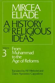 Cover of: A History of Religious Ideas Volume 3