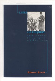 Cover of: Lines of enquiry and other literary oddities