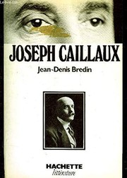 Cover of: Joseph Caillaux