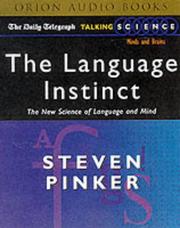 The Language Instinct ("Daily Telegraph" Talking Science) by Steven Pinker
