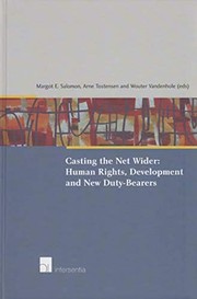 Cover of: Casting the net wider: human rights, development and new duty-bearers
