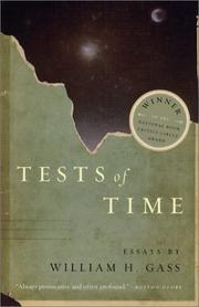 Cover of: Tests of time: essays